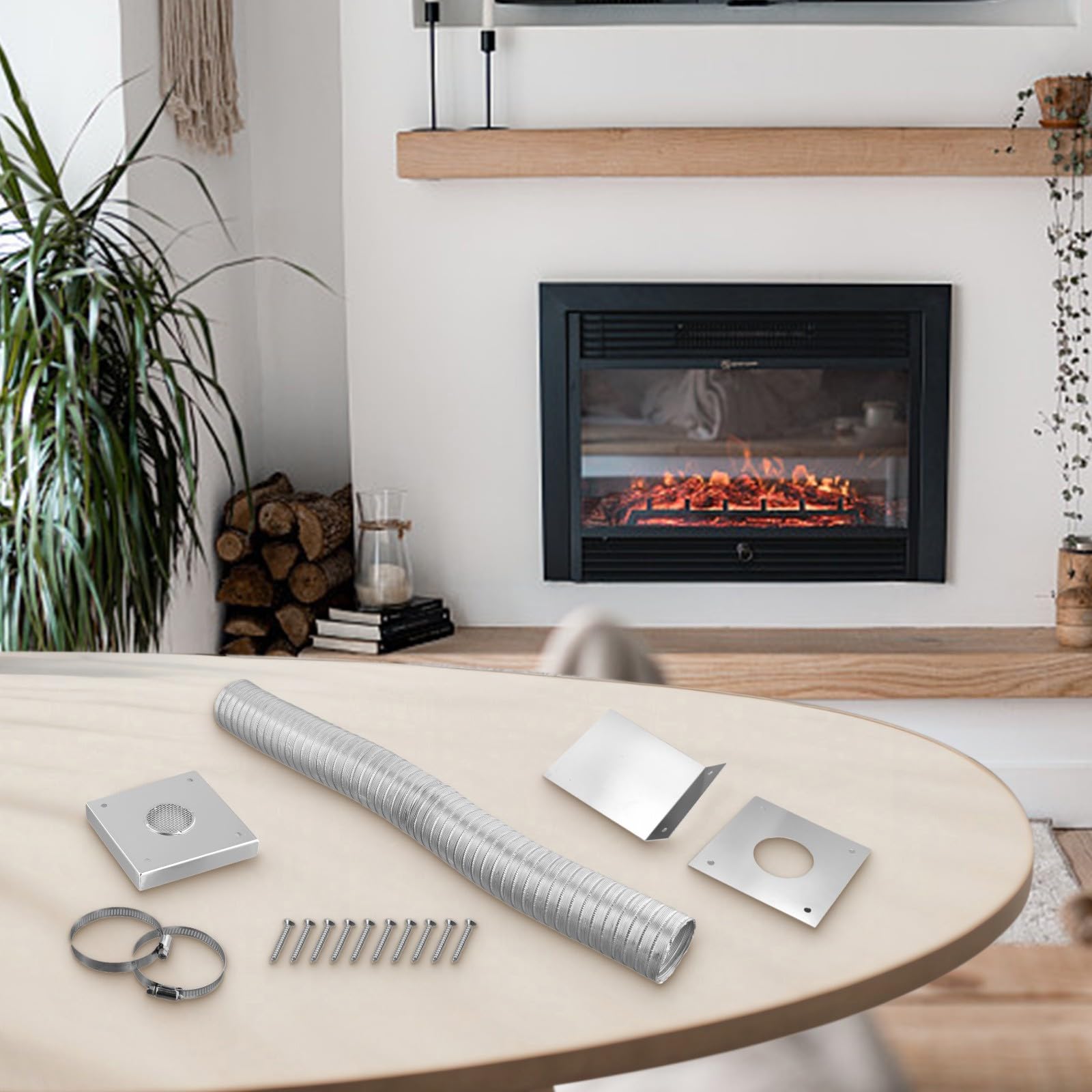 Desiumite Pelletofen Frischlufteinlass - 5,1cm Außenluft-Kit