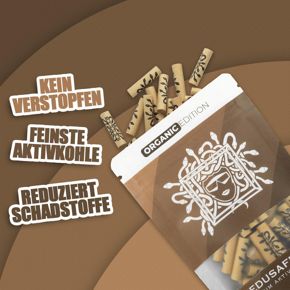 1000 Medusafilters premium actieve koolfilter Slim 6 mm | Tip Size