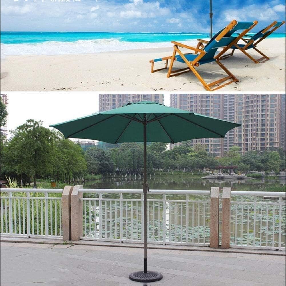Outdoor Garden Parasols 2.7M Garden Parasol Umbrella, Patio Sun Shade with Crank Handle, Table Umbrella for Small Outdoor Spaces good