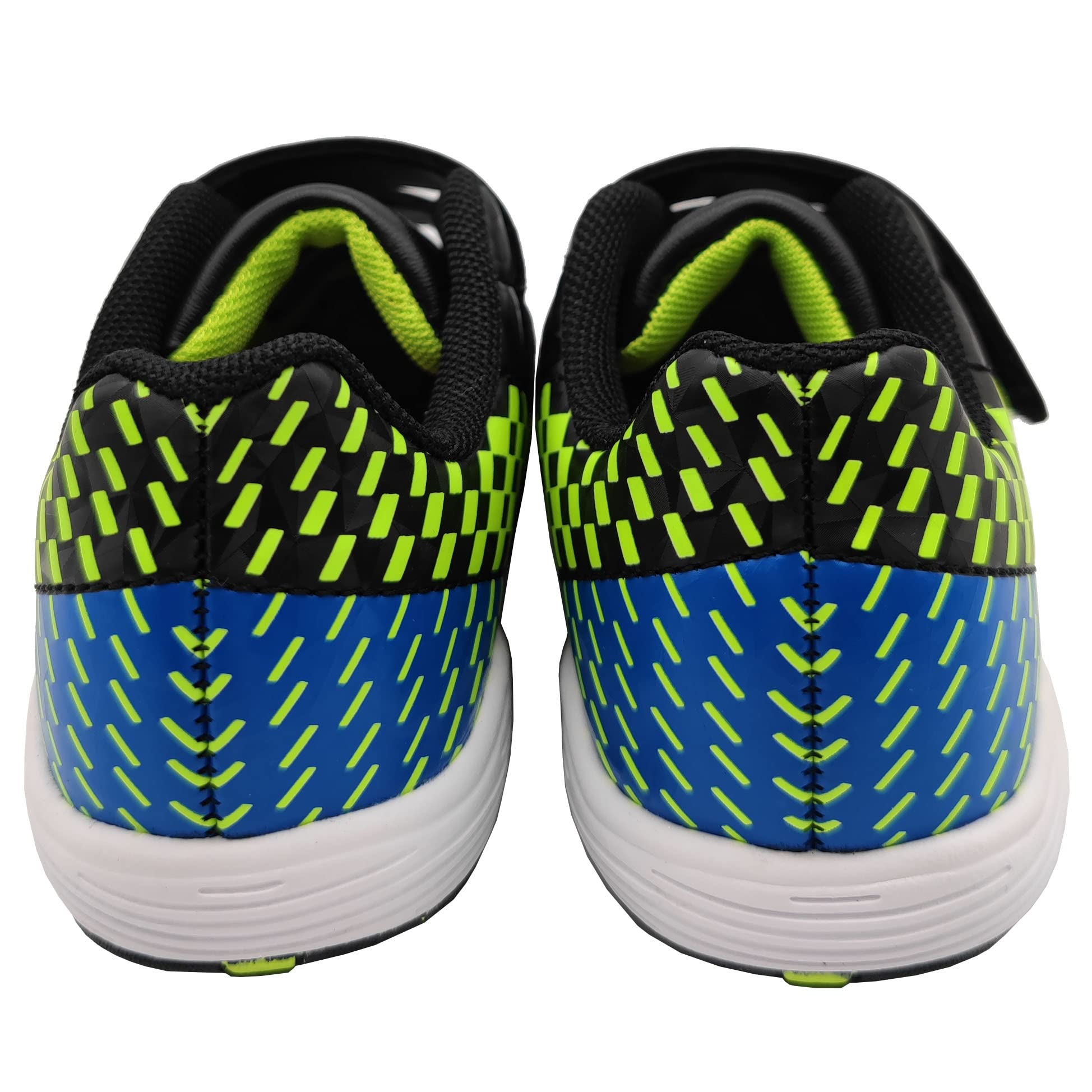 Unisex - dziecięce korki piłkarskie buty do murawy sportowe outdoorowe mocne buty sportowe buty piłkarskie chłopcy dziewczęta haczyk i pętelka (Toddler/małe dziecko/duże dziecko)