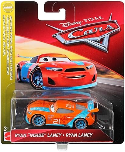 Miniatura 4 de Disney/Pixar Cars 3 Ryan "en el interior" Laney vehículo.
