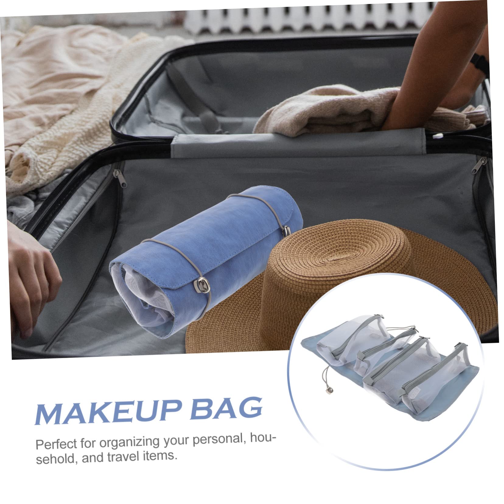 POPETPOP 3stücke Reise-Kosmetiktasche Mit Großem Fassungsvermögen Abnehmbar Und Tragbar Multifunktionale Toilettentasche Für Für Make-up Und Pflegeprodukte