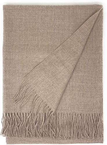 Vista 19 de Manta 100% de lana de alpaca para bebé, totalmente natural, hipoalergénica y libre de alérgenos para decoración del hogar o viajes, 51 x 71 pulgadas