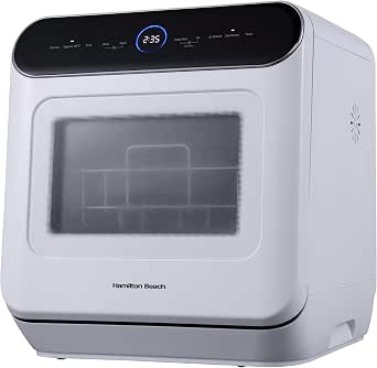 Hamilton Beach Portable Countertop Dishwasher with 6-Liter Water Tank