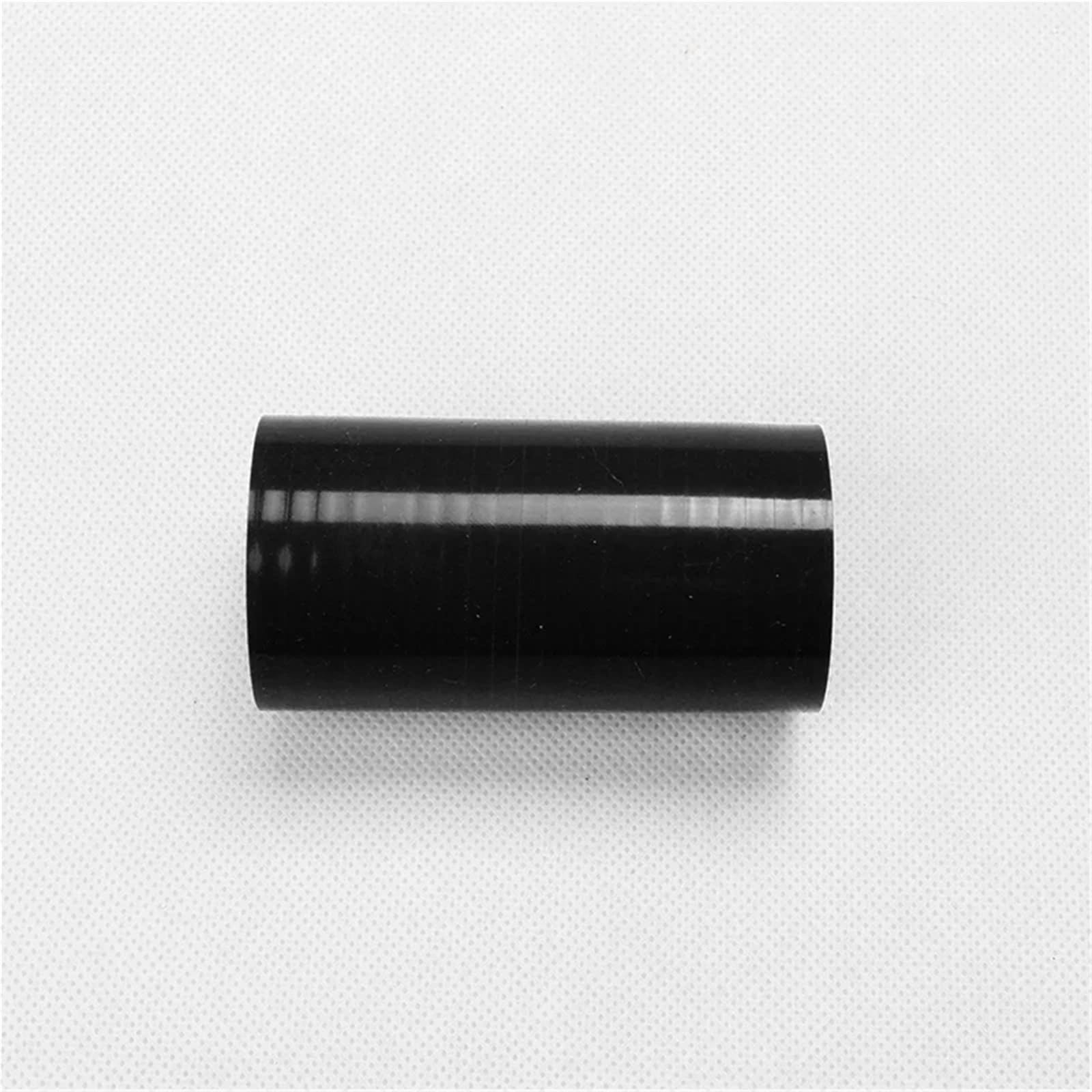 wąż do wody chłodzącej Wzmocniona silikonowa prosta rura zamienna, rura dolotowa turbosprężarki, czarny ID(ID 38mm 3Ply)