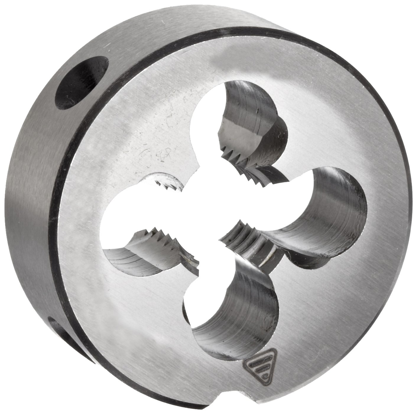 TITEX 106216 M8.0 x 1.25mm Round Adjustable Carbon Steel Threading Die, 25mm Die OD