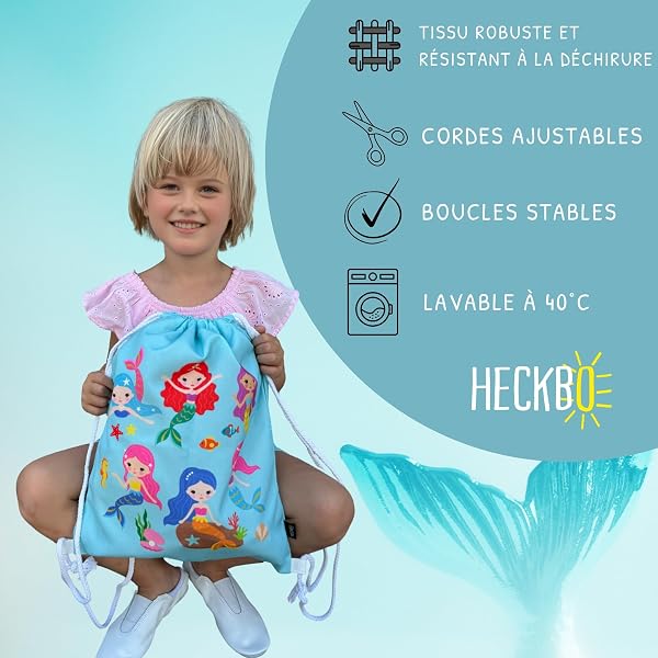 HECKBO Sac de gym pour enfant Motif - 2