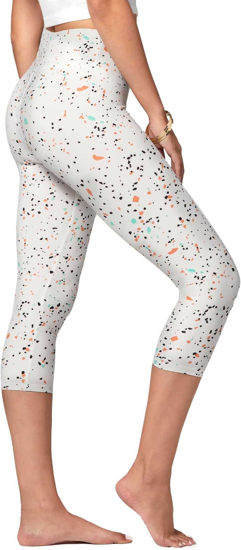 - High Waisted Ultra Soft Leggings for Women - Full Length, Capri Length and Biker Shorts - Available in Plus Size