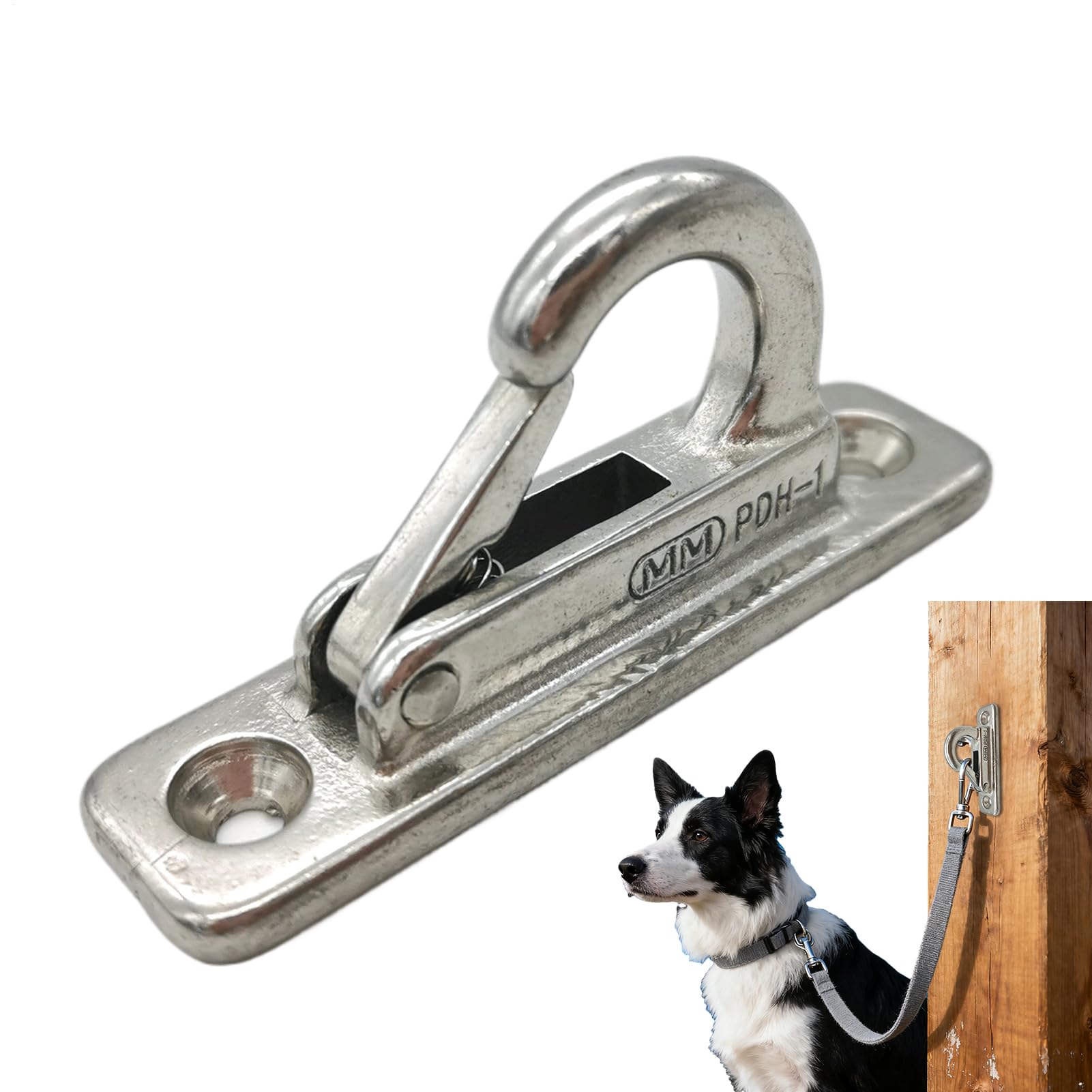 Dog Leashes Hooks for Wall - 2.76 Inches, Puppy Lead Mounting Hook | Stainless Steel Wall Dog Leashes Parking Holder for Dormitory, Apartment, Backyard, Indoor, Outdoor