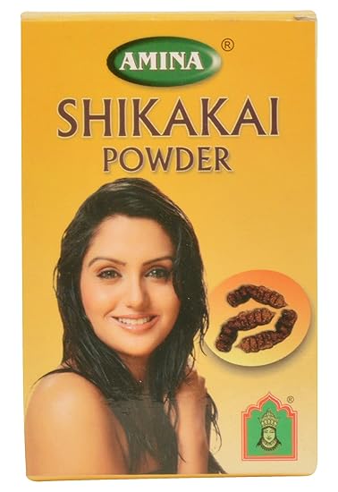 Amina Natural Organic Shikakai Powder Pack of 12 (960 Gm)