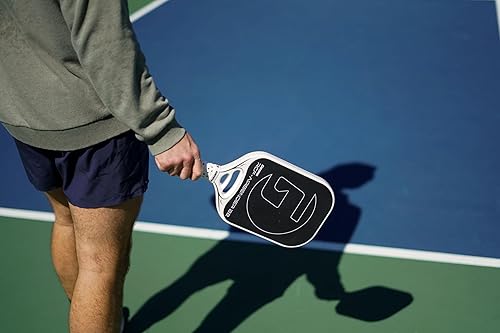 Miniatura 4 de GAMMA Airbender - Paleta de pickleball de fibra de carbono con sistema de peso de mango personalizable y garganta abierta aerodinámica con inserto