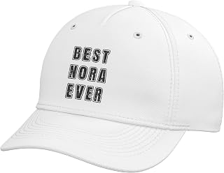 Best Nora Ever Popular Birth Names Personalized for Nora Adjustable Baseball Hat