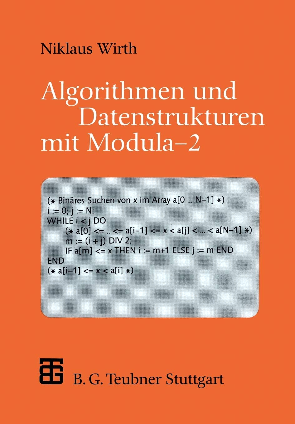 Algorithmen und Datenstrukturen mit Modula - 2