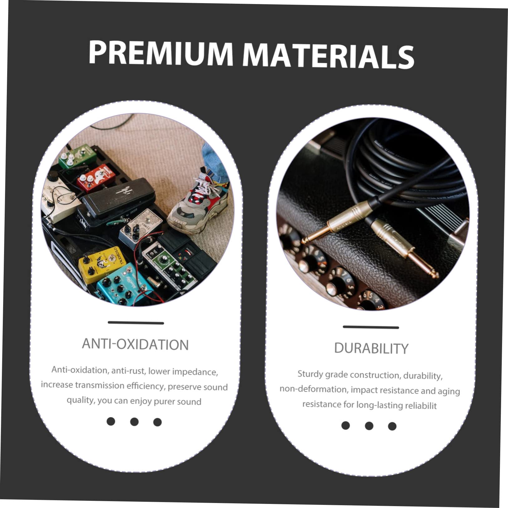 HOMSFOU 5piezas Cable De Extensión De Audio De Para Auriculares Compatible Teléfonos Computadoras y Dispositivos De Audio De Material Tpe