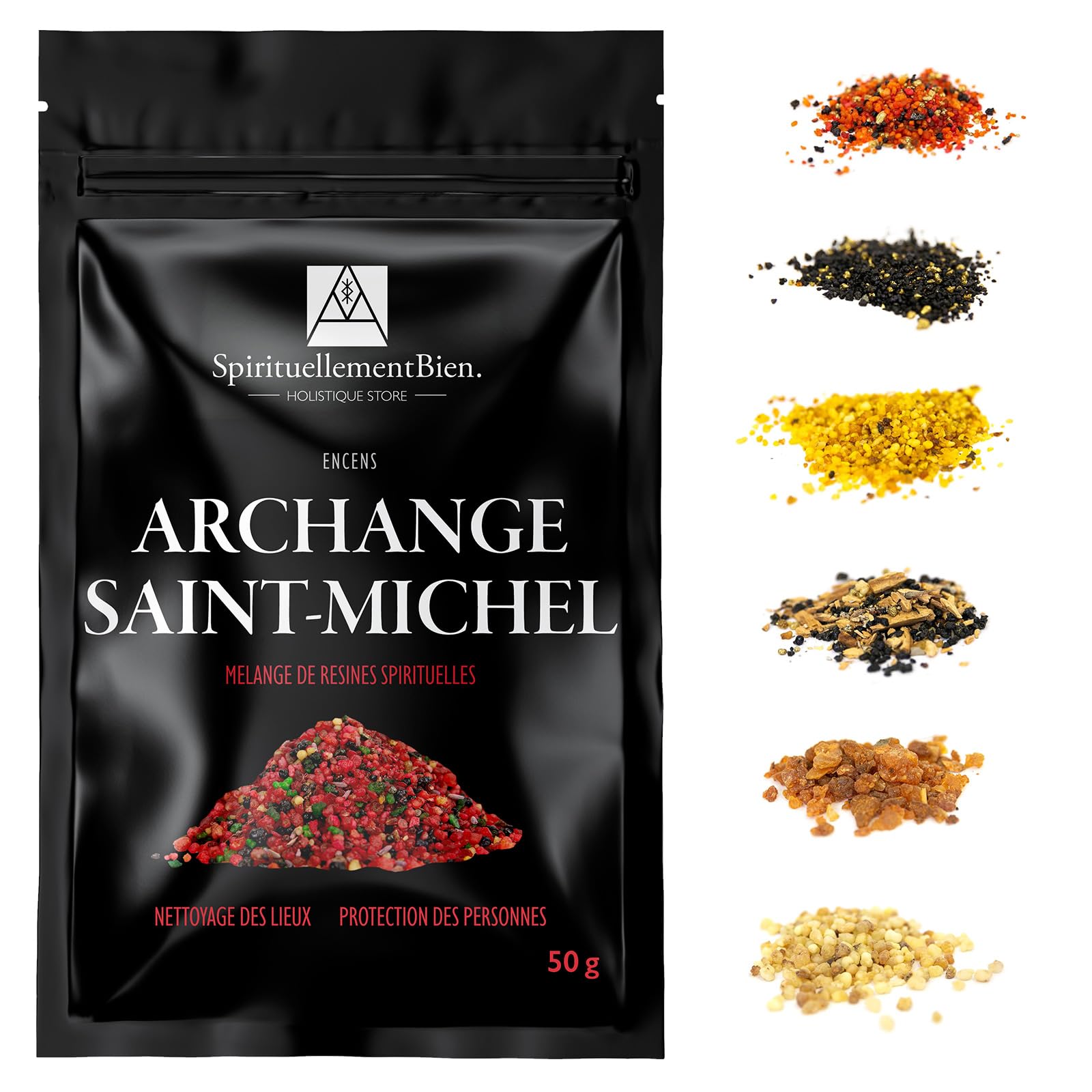 Encens Archanges St Michel résine 50gr Fumigation Brule Parfum Protection
