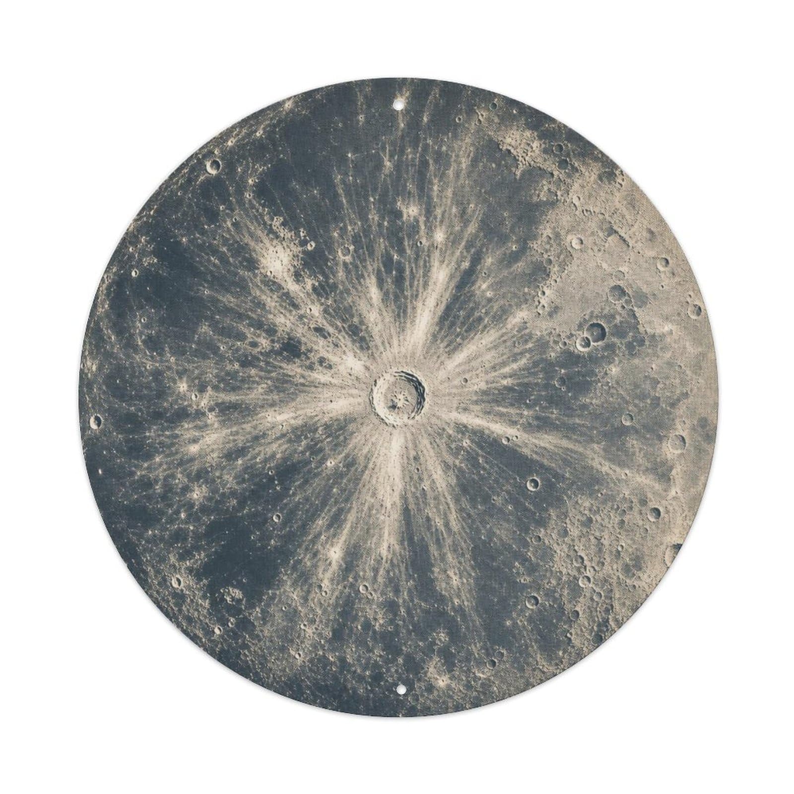 Space Age Cosmic Nebula Stellar Sky Celestial Metal Tin Sign Plaque Wall Decor for Cafe, Man Cave, Club Bar, Office, Home Garden Round Metal Poster 8x8Inch