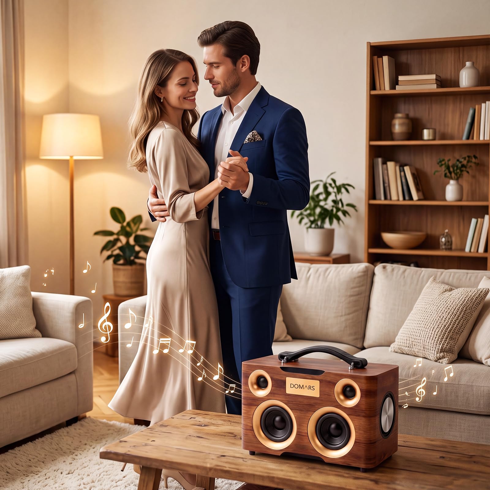Klasyczny GłOśNik Bluetooth Z Dwoma Mikrofonami, DźWięK Hi-Fi 50 W | Dwa Mikrofony, Bateria 10800 Mah, Parowanie Stereo Tws, Karaoke I Do UżYtku Na Imprezach, PrzenośNa Konstrukcja