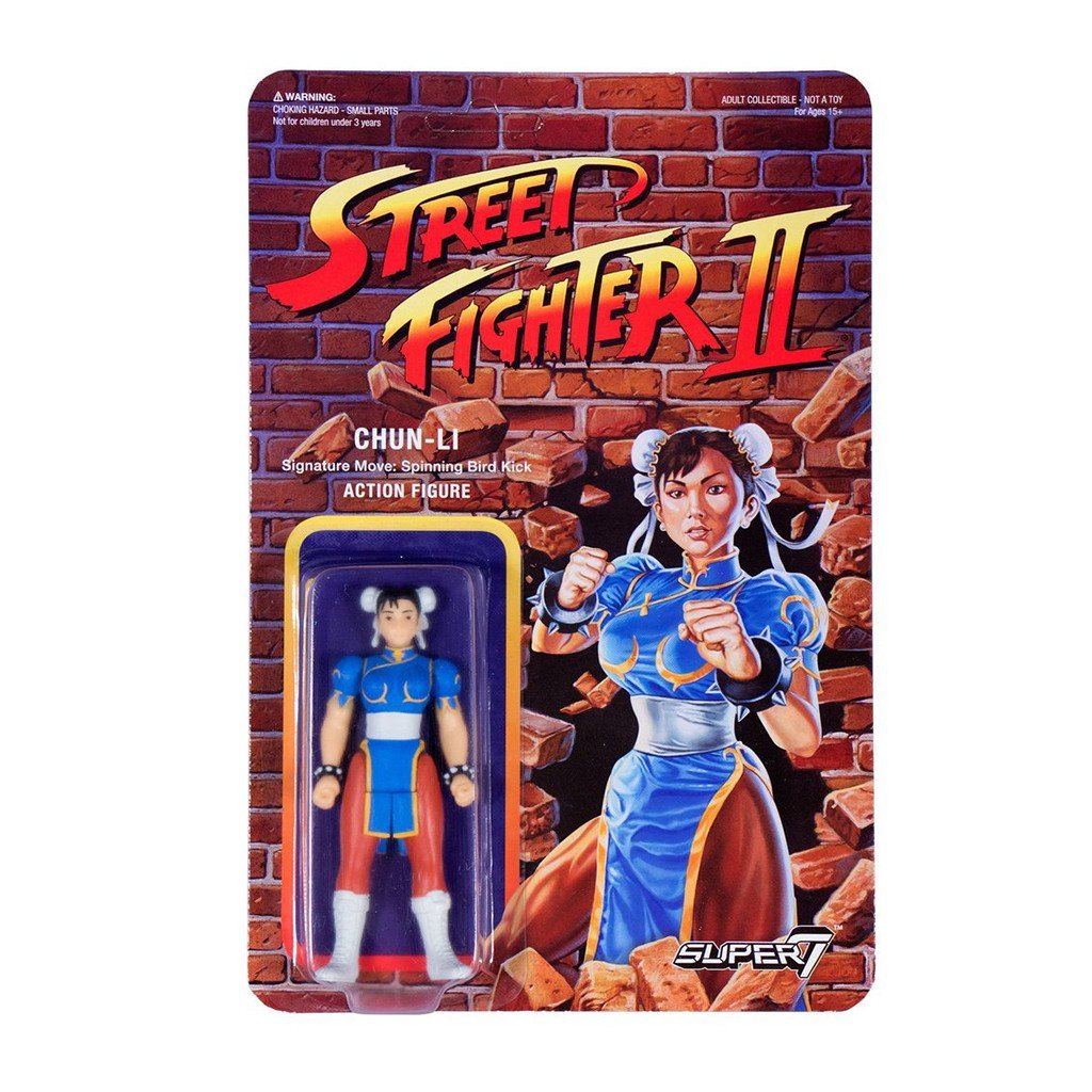 Amazon.com: Street Fighter 2 3.75 Inch Reaction Figure | Chun Li