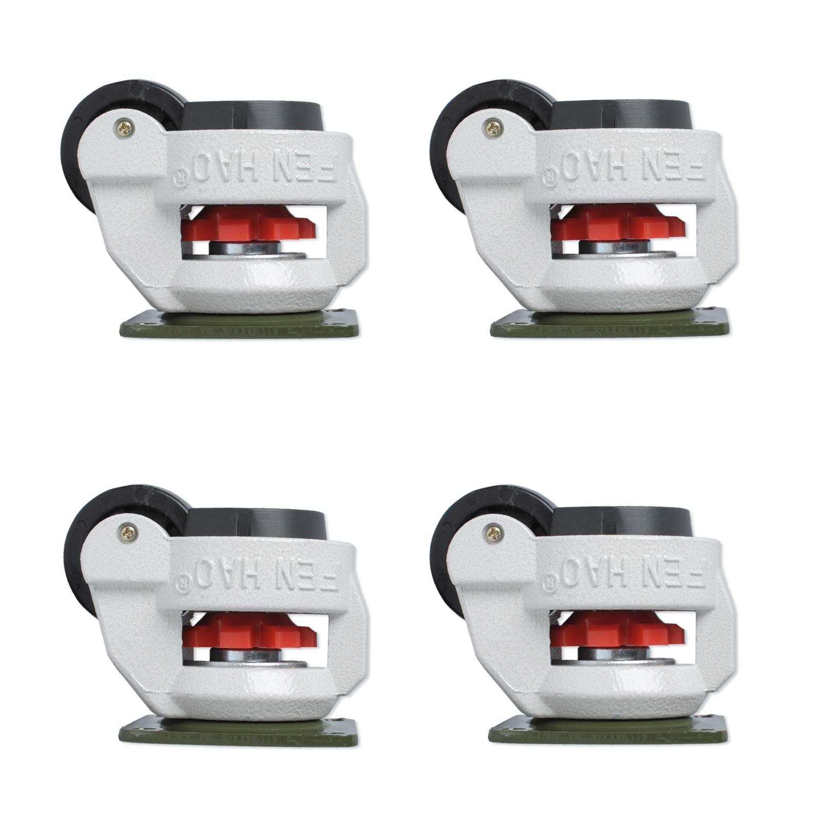 Buy Leveling Caster Wheel, Heavy Duty Retractable Workbench Castors