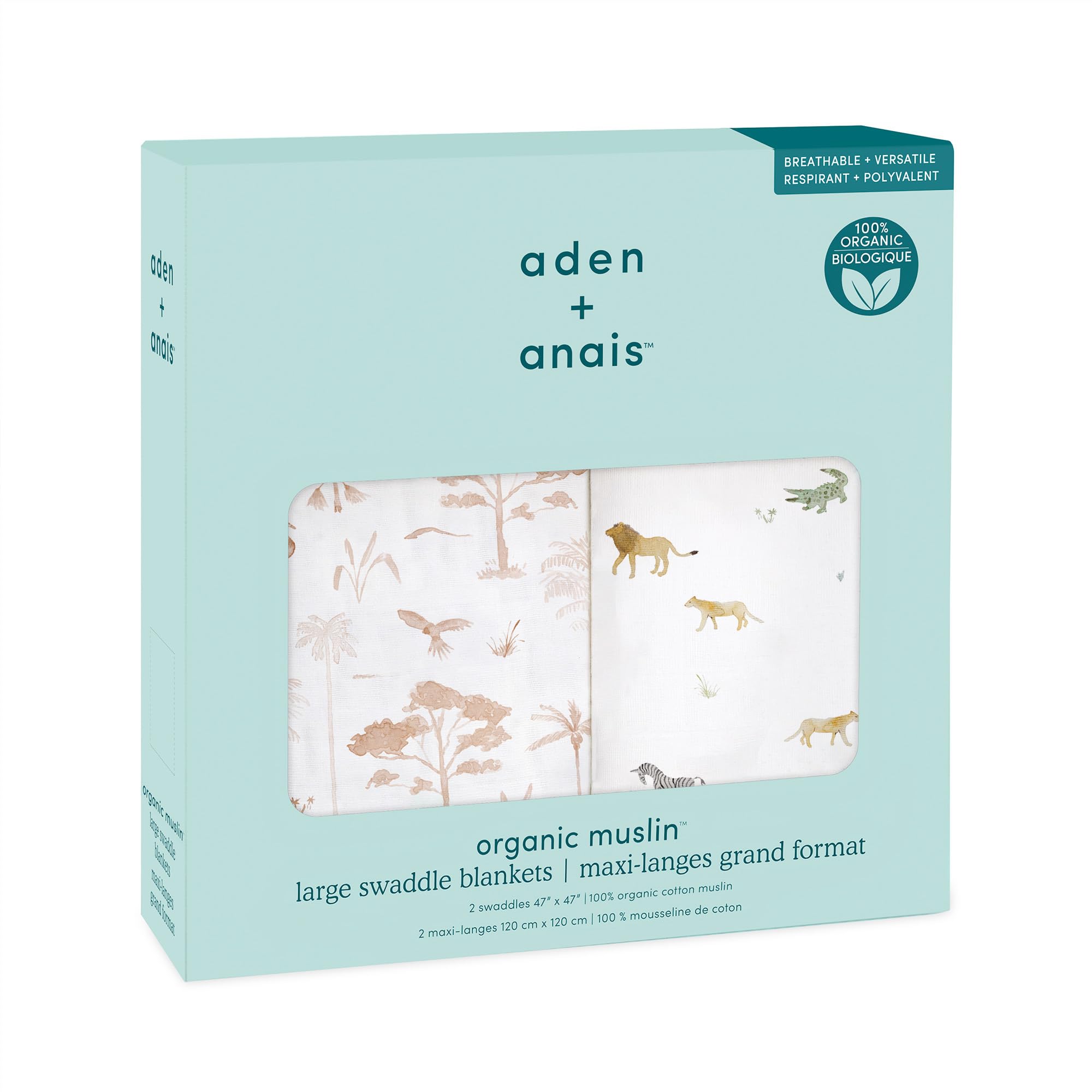 US限定　日本未入荷サファリシリーズ　aden+anais スワドルおくるみ 楽天市場】＼全商品11倍以上！／【日本正規品】 エイデン
