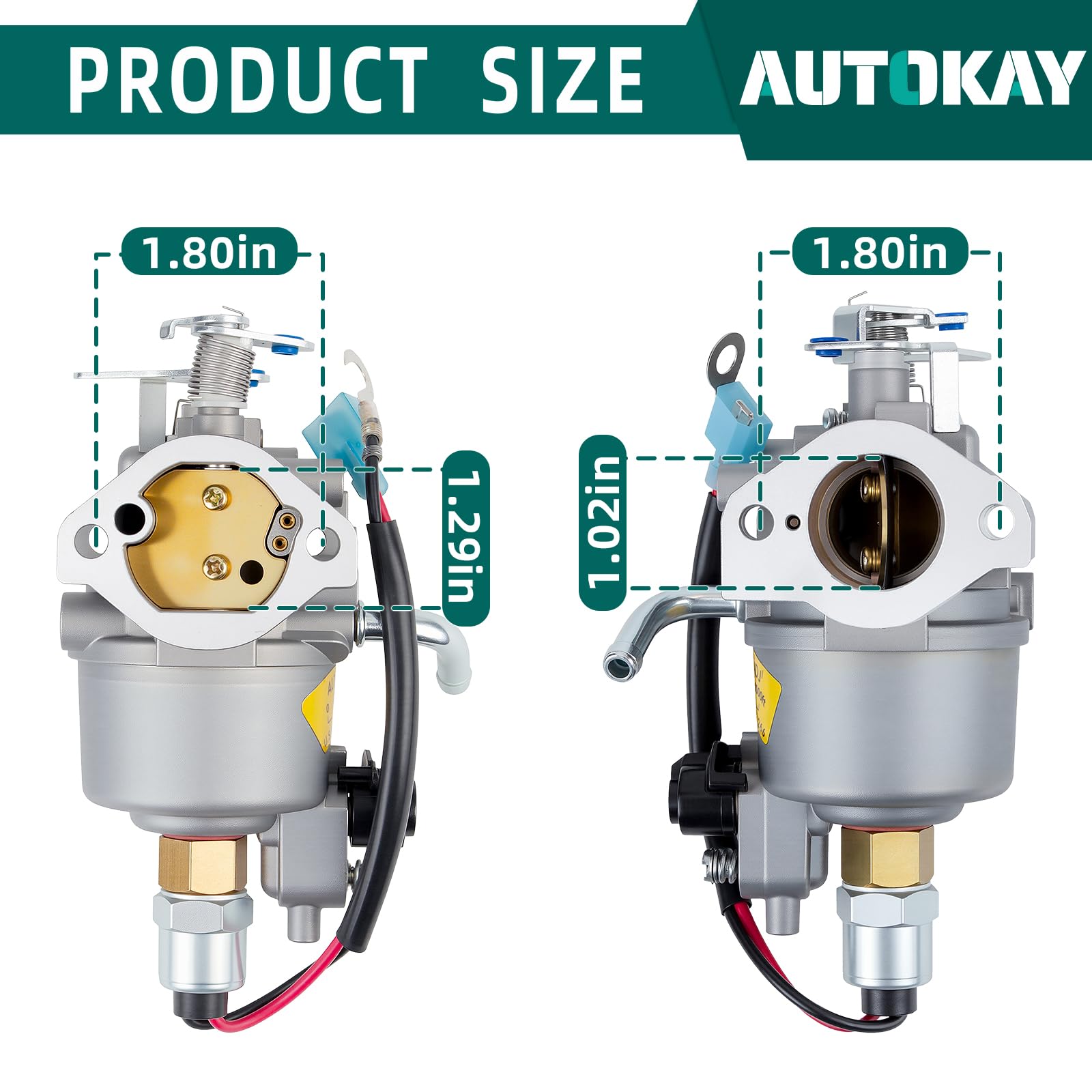 4KYFA26100 Carburetor for Onan Cummins A041D736 Microquiet 4000