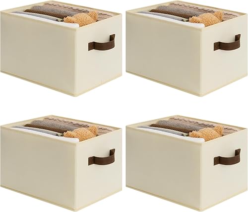 Miniatura 8 de Cupic Cupid - Contenedores de almacenamiento para clóset, organizadores de tela para clóset y almacenamiento, paquete de 6 canastas para organizar,