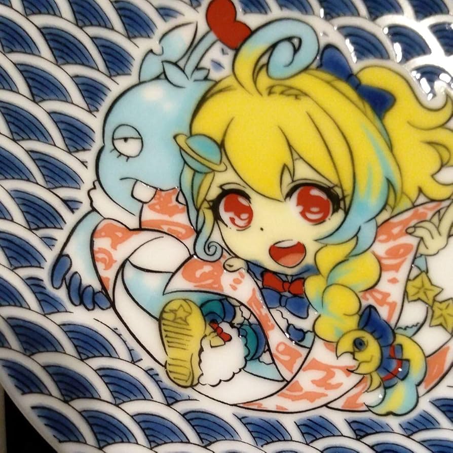 モンスターストライク北谷焼大皿