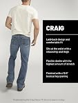 Silver Jeans Co. Hommes Craig Easy Fit Bootcut Jean