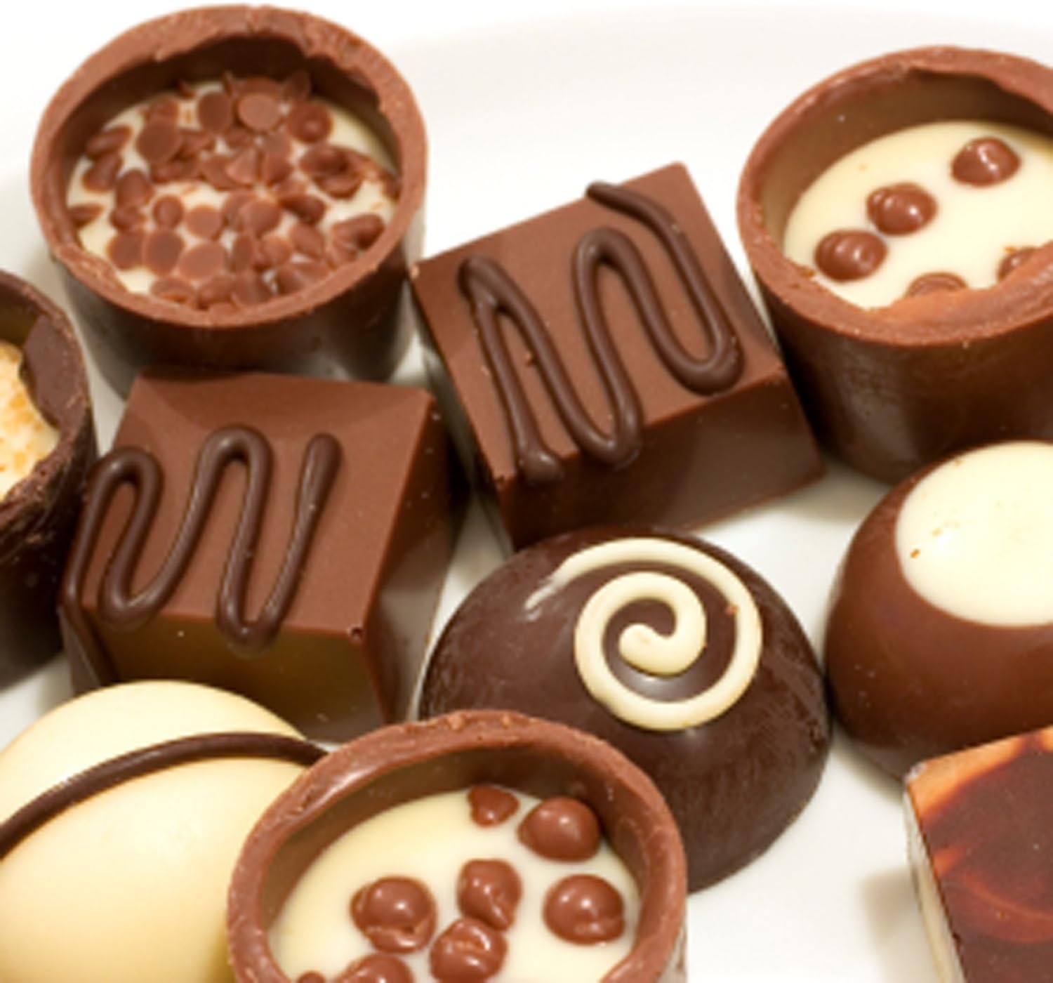 Silicone Chocolate Candy Molds [Assorted, 30 Cup] - Non Stick, BPA Free, Reusable 100% Silicon & Dishwasher Safe Silicon - Kitchen Rubber Tray For Ice, Crayons, Fat Bombs and Soap Molds