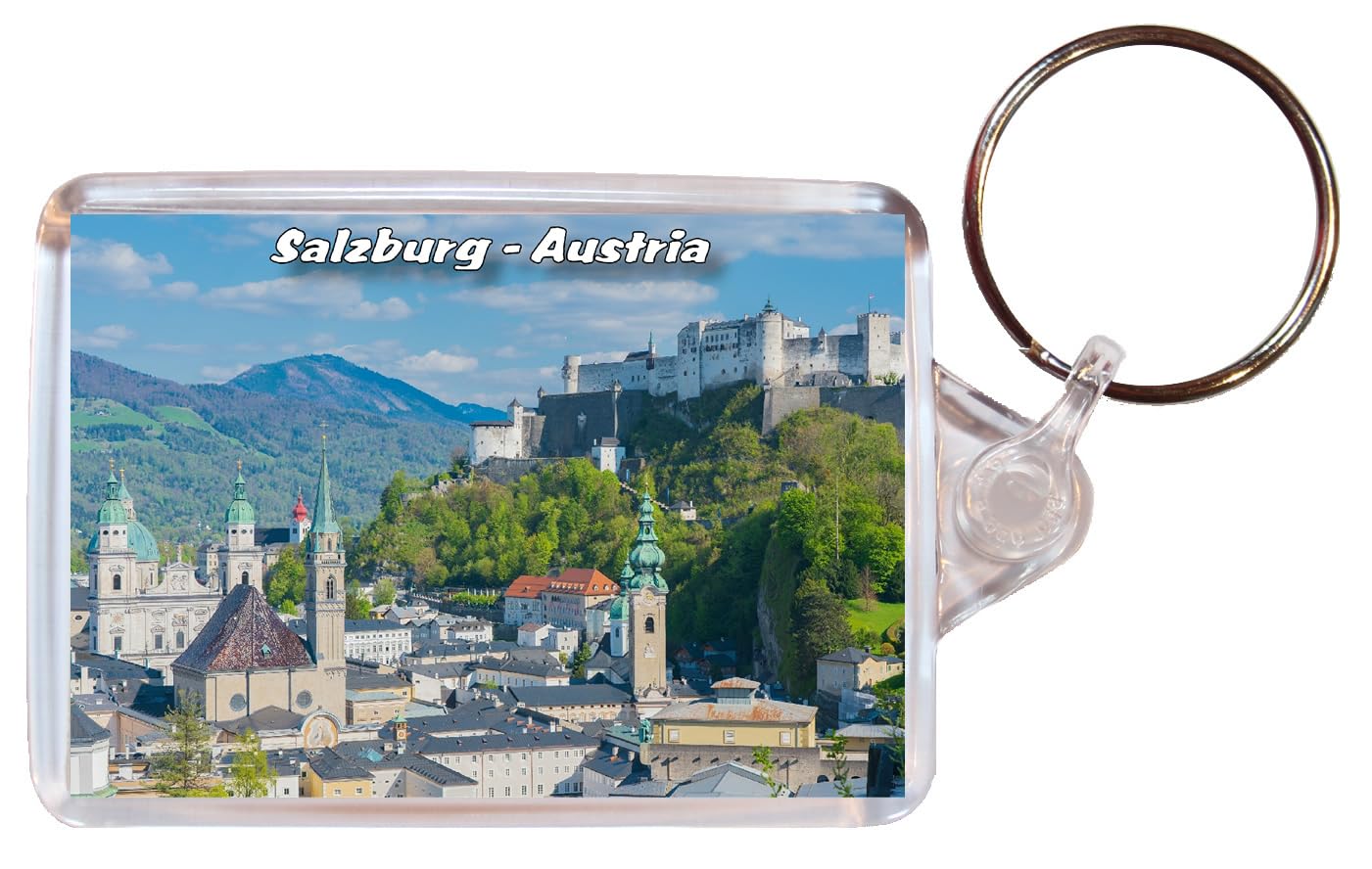 Baked Bean Store Salzburg - Austria - Double Sided Keyring BBSKTT23