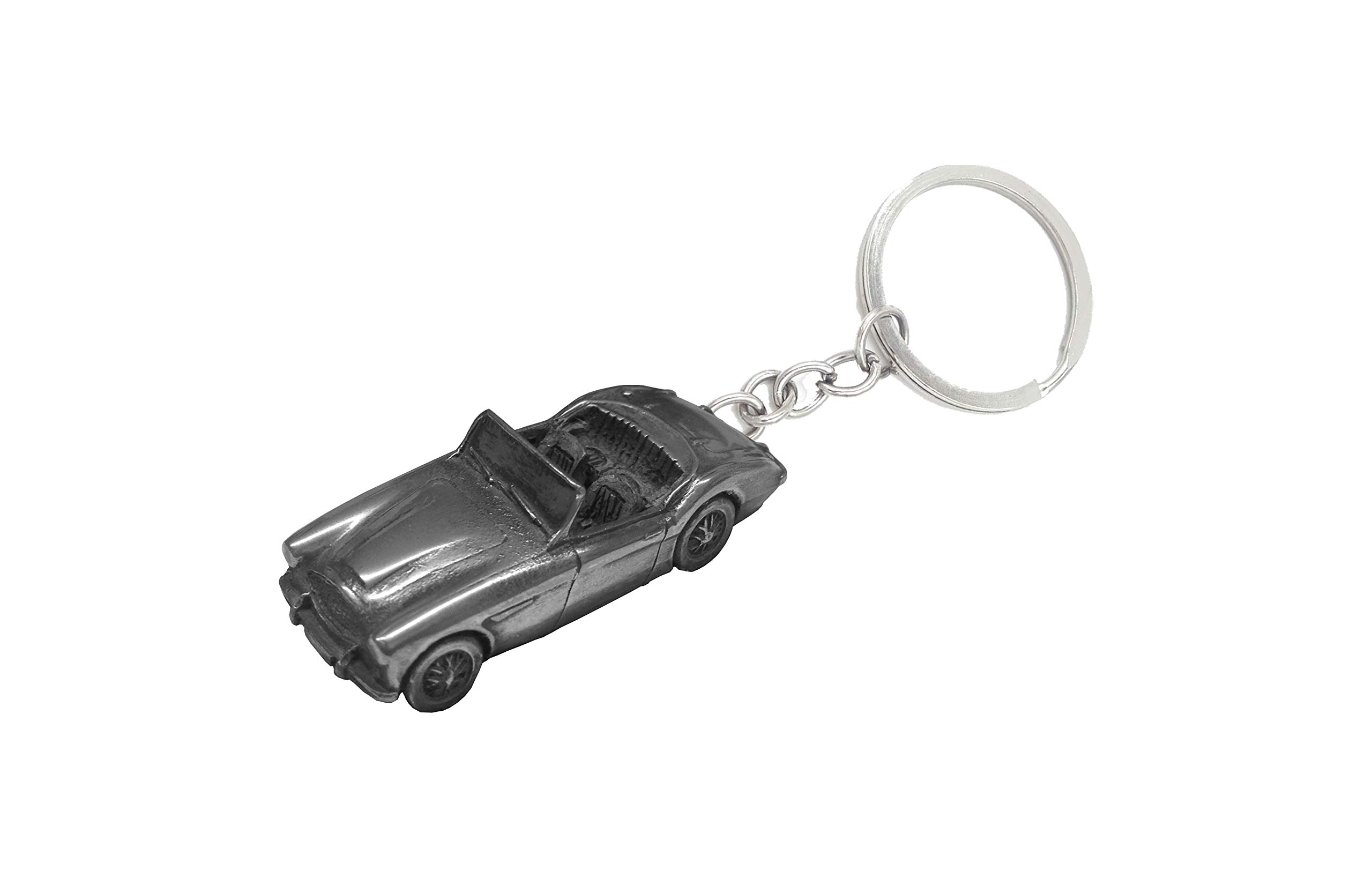 AUSTIN HEALEY FAUX LEATHER KEY RING / KEY FOB.CLASSIC AUSTIN HEALEY CARS - Foto 5