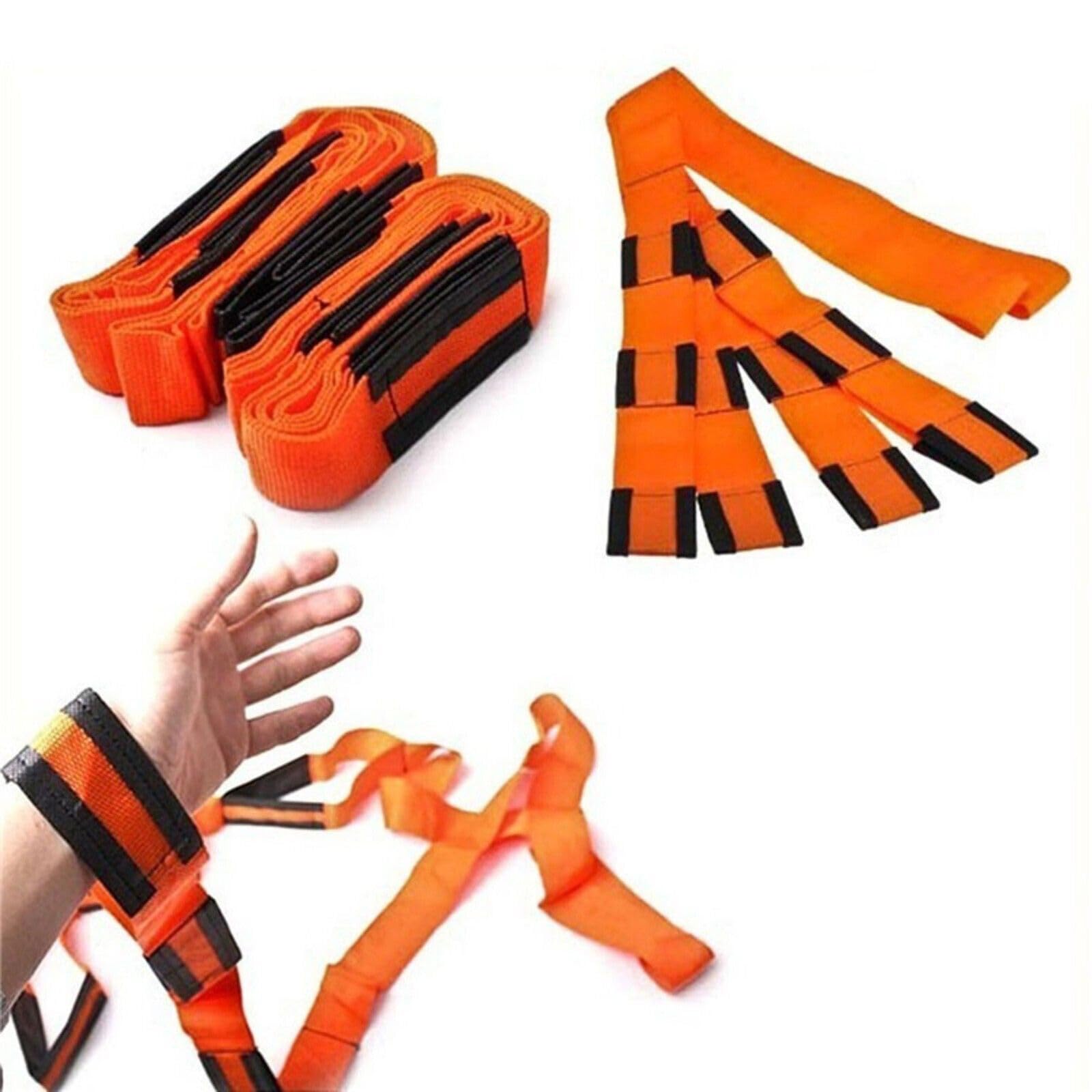 MEZON Nylon High Density Soft Durable Ergonomic Design Flexible Adjustment Lifting Straps for House-Moving, Furniture, Appliances, Boxes, Heavy Objects Moving