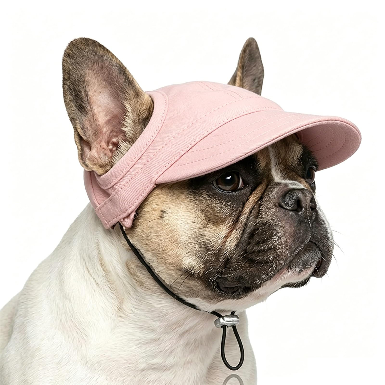 2026 New Dog Baseball Cap for Small Medium Dogs, Dog Sun Hat with Ear Holes and Adjustable Neck Strap, Pet Summer Beach Hat for Small Medium Large Dogs (#4,M)