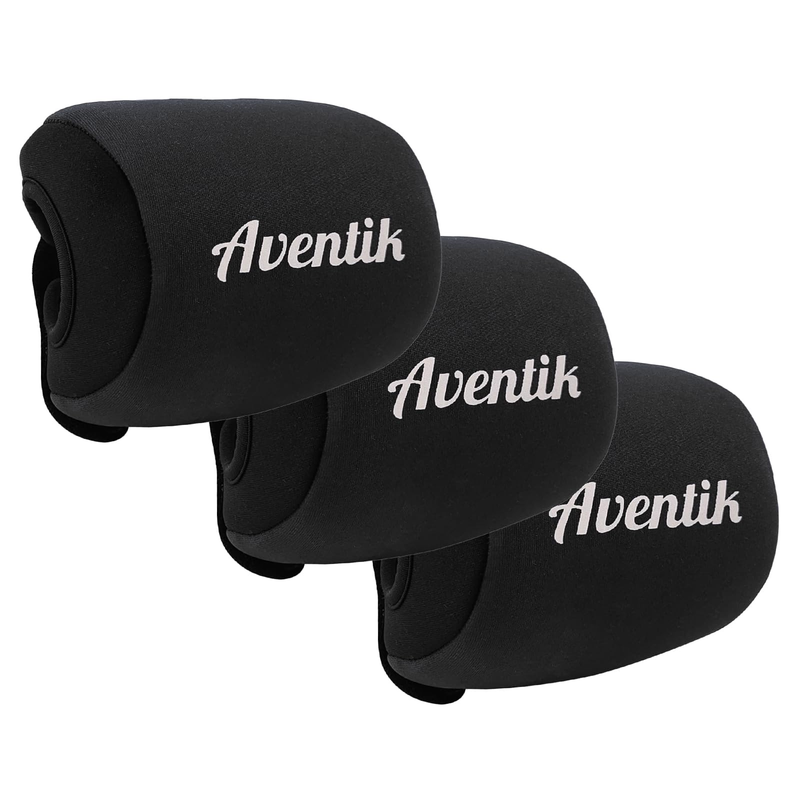 Aventik Neoprene Fishing Reel Cover Round Reel Gloves Trolling Reels Storage Reel Pouch Fits 800 1000 2000 3000 4000 5000 6000 Series Conventional