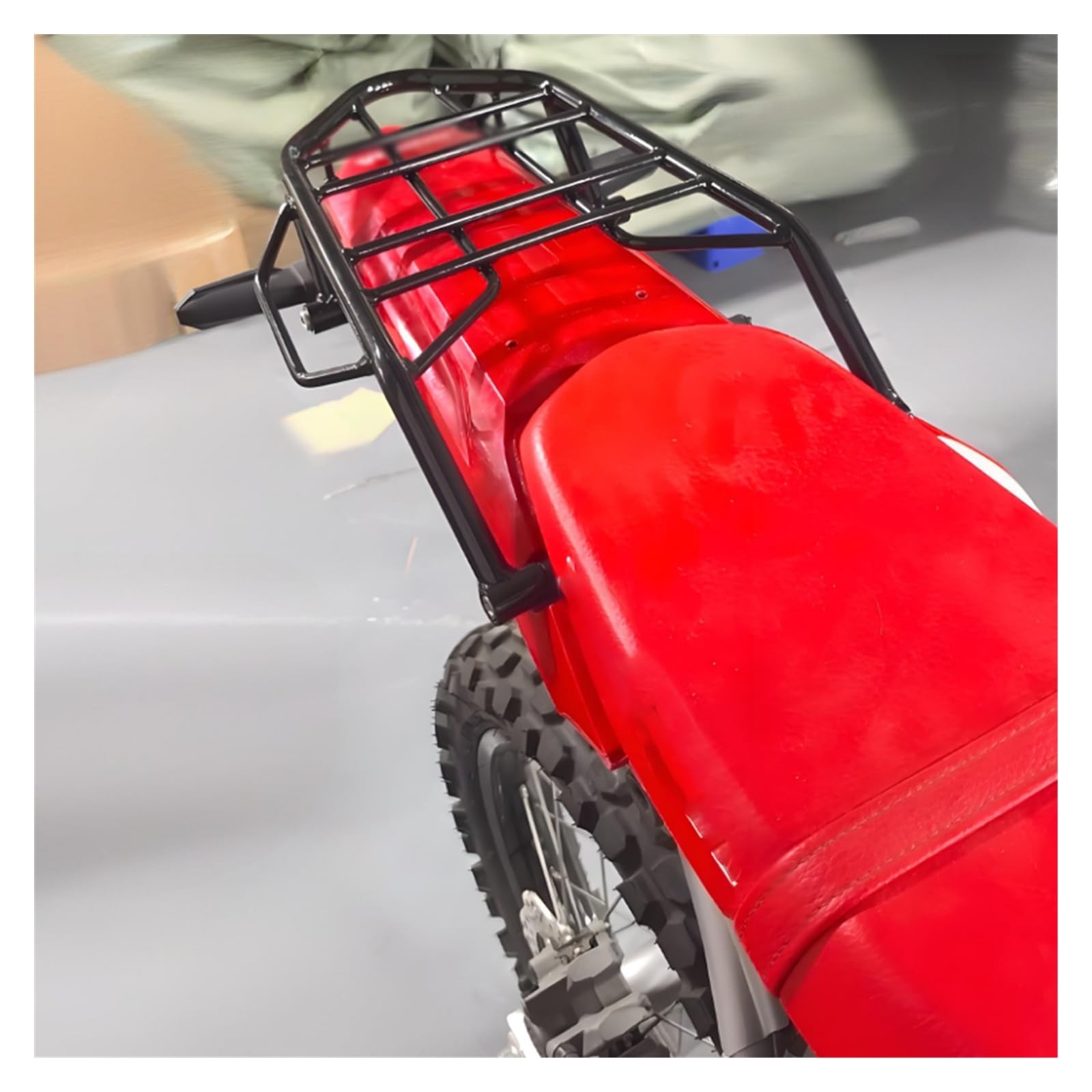 Supporto per Bagagli per Moto Per CRF300 Per Rally 2021-2023 Moto Cargo Rack Scatola Di Immagazzinaggio Supporto Posteriore Portapacchi Rack