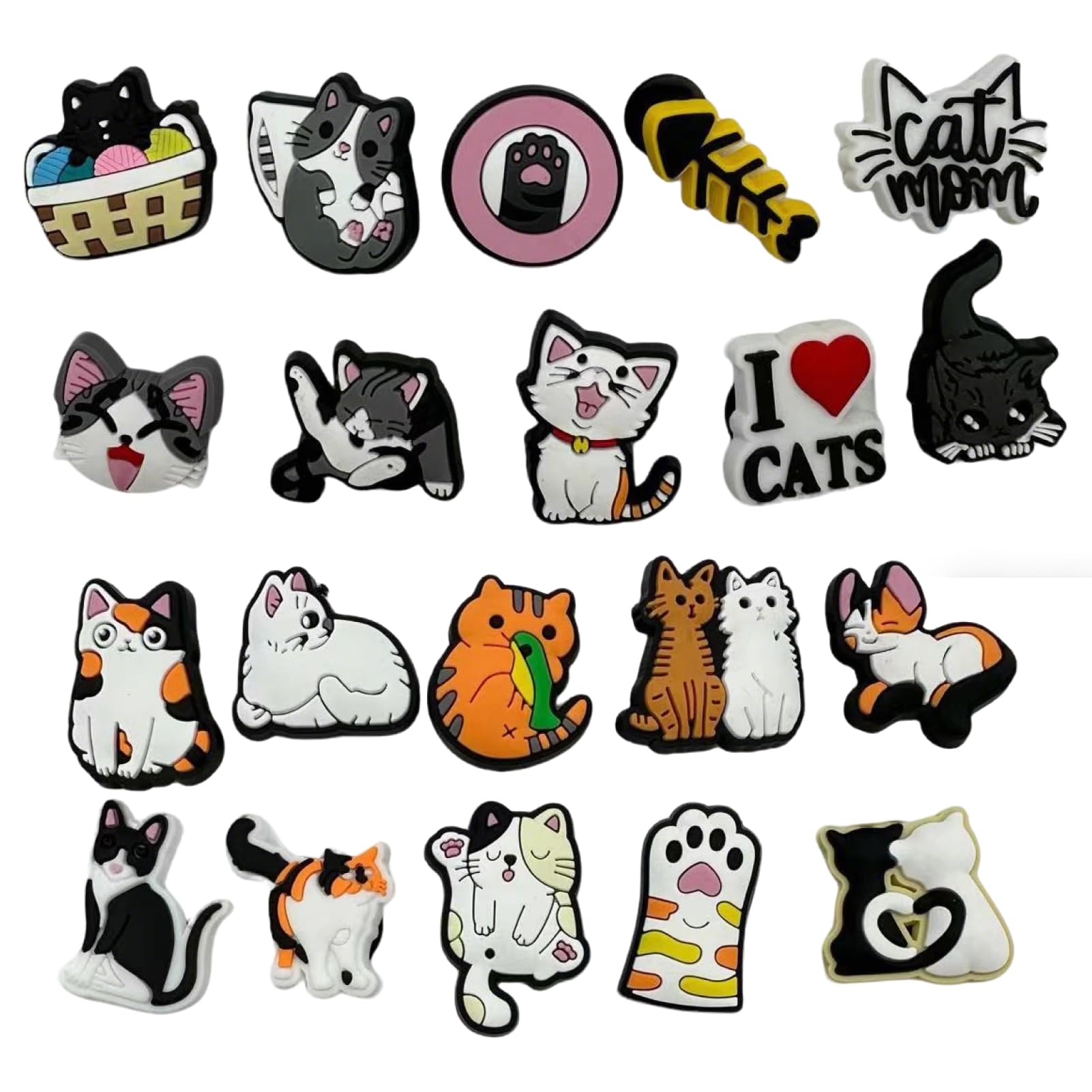 37pcs Buty Charm Pins Ozdoby Do Buty Croc Charm Akcesoria Diy