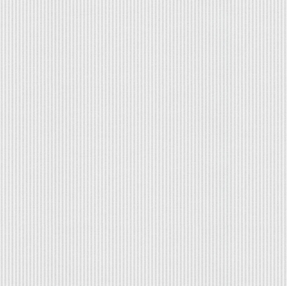 Grandeco Grey Pinstripe Nursery Textured Wallpaper