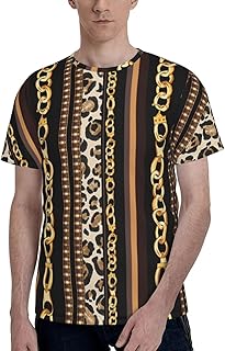 [COOLEAD] Tシャツ 豹柄 ヒョウ柄 アニメ トップス シャツ 半袖 メンズ レディース 夏服 快適 個性 おしゃれ 漫画風プリント カップル着用 大きいサイズ プレゼント eefg230h