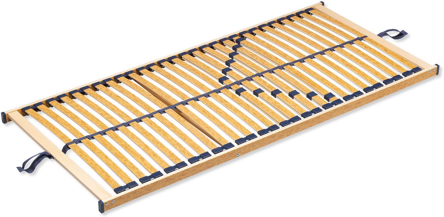 RUBIN 5-Zonen Lattenrost NV, stabile Birke, TÜV zertifiziert, 140 x 200 cm