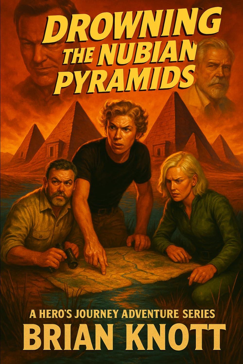 DROWNING THE NUBIAN PYRAMIDS: A HERO’S JOURNEY ADVENTURE SERIES