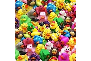 ArtCreativity Assorted Rubber Ducks Jeep Ducking for Kids