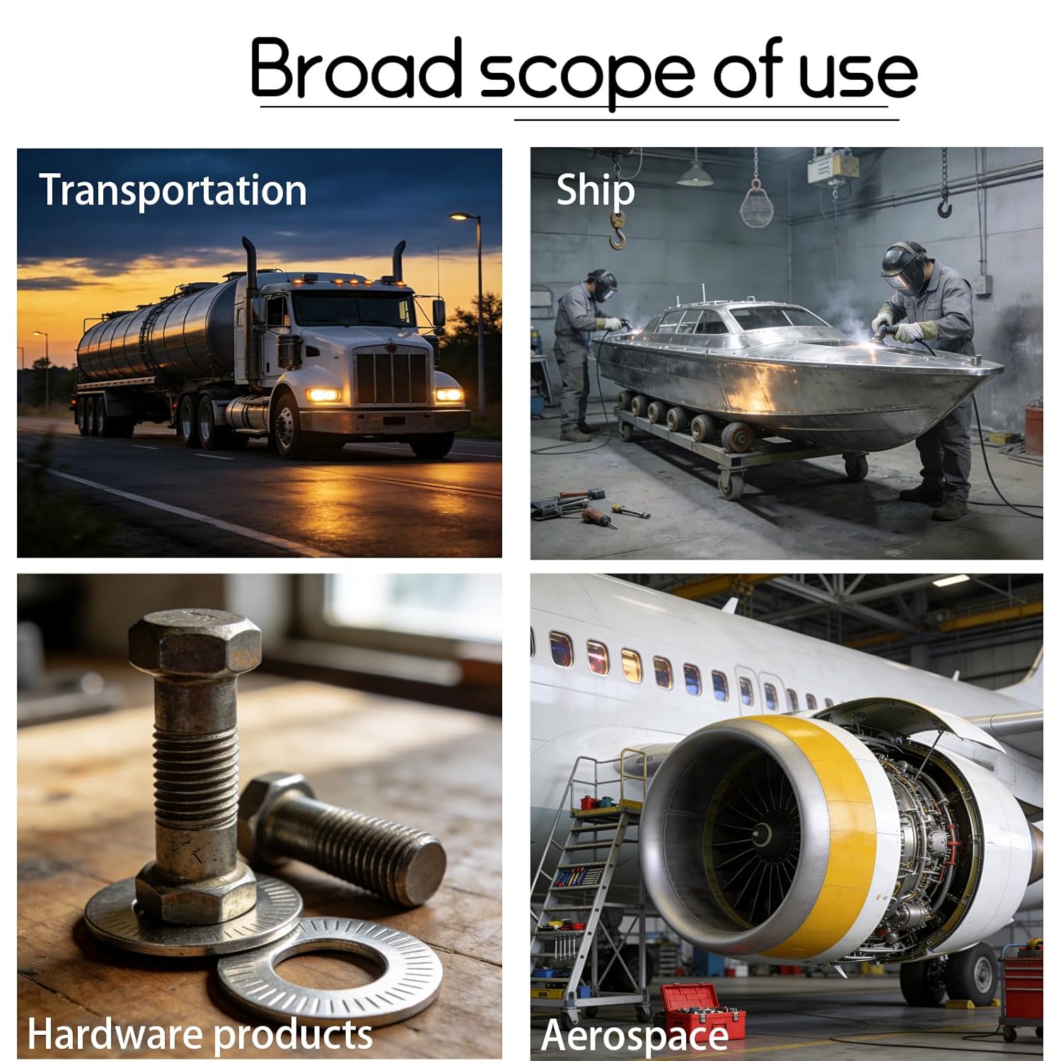 2 Pcs 5052 Aluminum Sheet Metal 1/8 (0.125'') Inch Thickness Rectangle Metal Panels 12" x 24" Aluminum Plate for Handcraft DIY Projects Crafting Industry