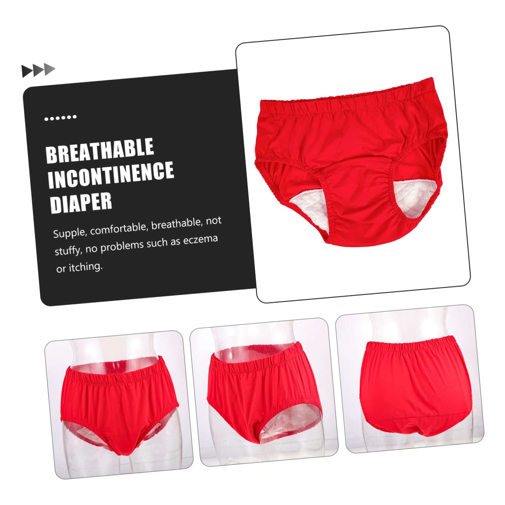 KOMBIUDA 2piezas De Viaje Para Adultos Ropa Interior Transpirable Para Para Uso Diario y Actividades Al Aire Talla
