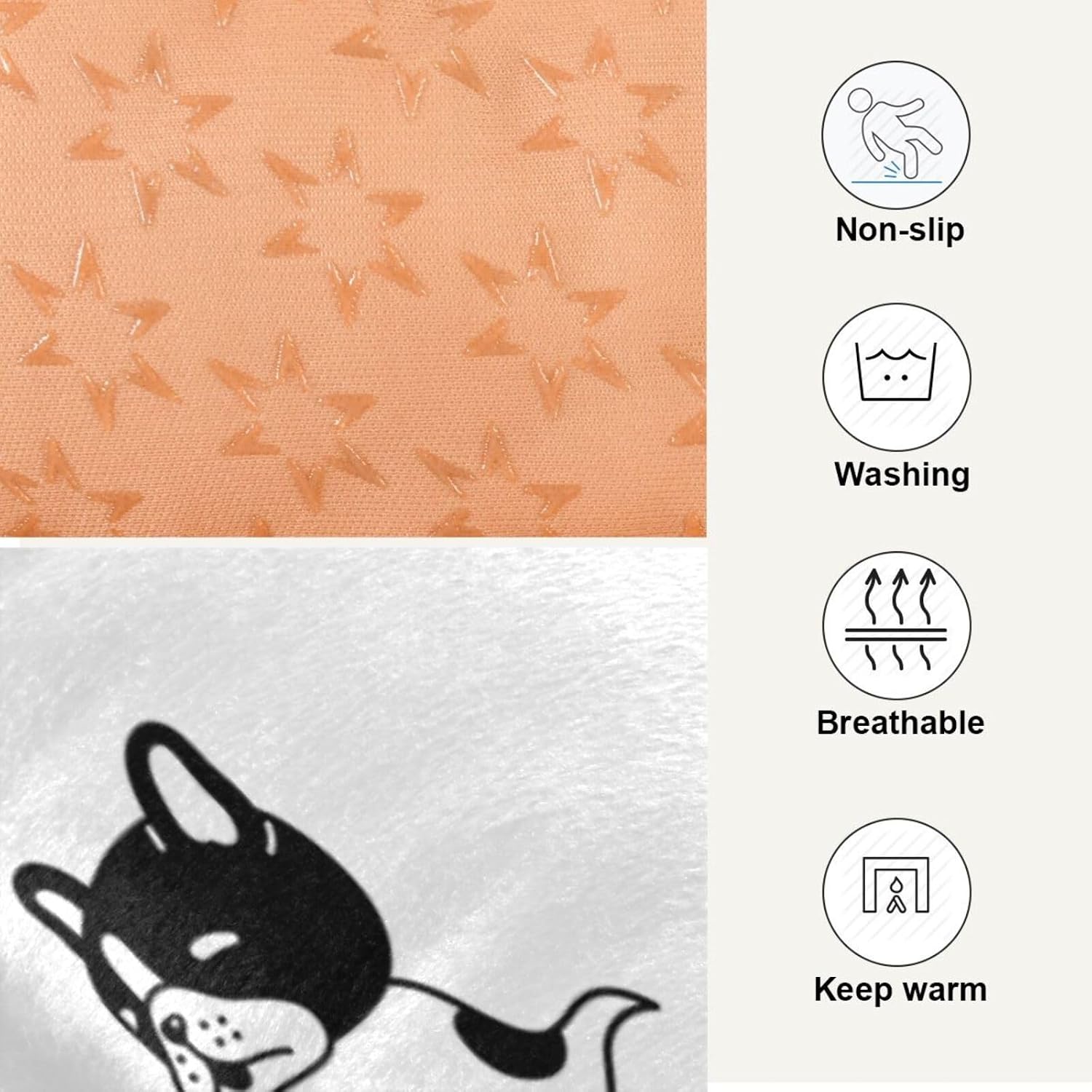 review Halloween Dog Pumpkin Dog Cat Pet Bed Washable Pet Cat Bed Cushion Outdoor Dog Beds Mat Anti-Slip Dog Kennel Couch Crate Pad for Small Medium Large Pets Cats Dogs Sleeping Indoor
