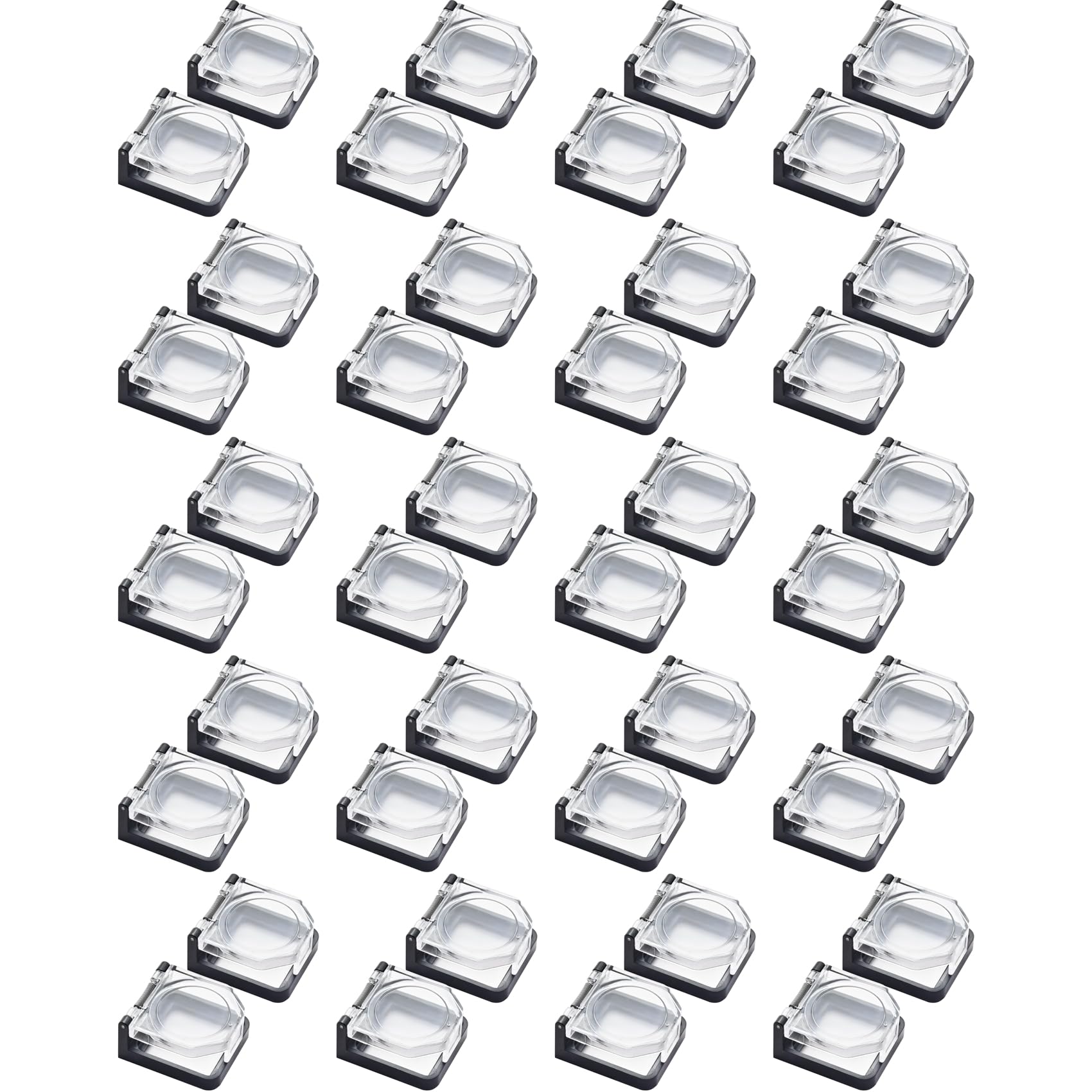 Couvercle de protection étanche pour bouton-poussoir 25 mm antichoc