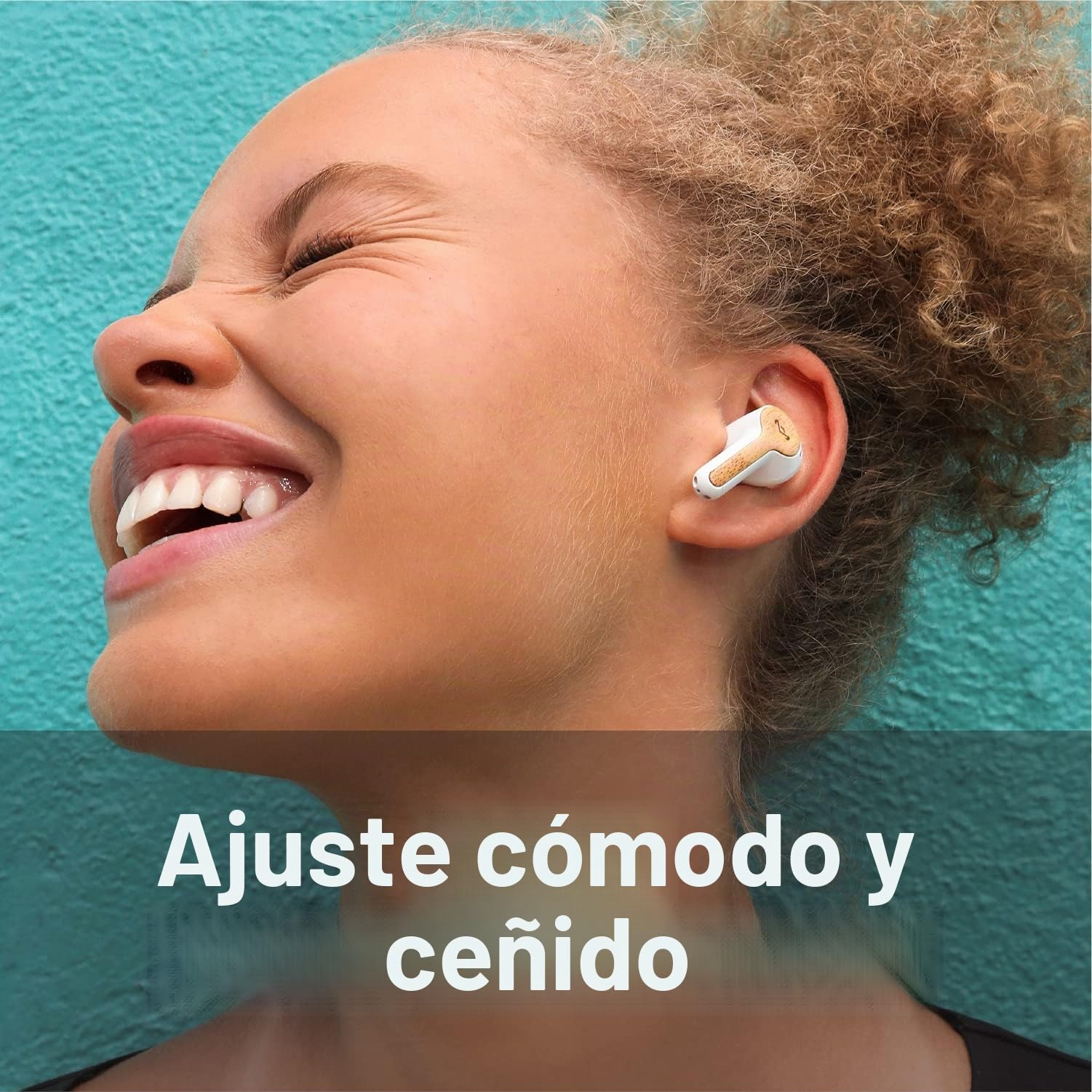 Marley Rebel Earbuds - Funciones de Audio inalámbricas, Recargables y Control táctil, 30 Horas de Tiempo de Reproducción con Estuche Elegante y portátil, Cream