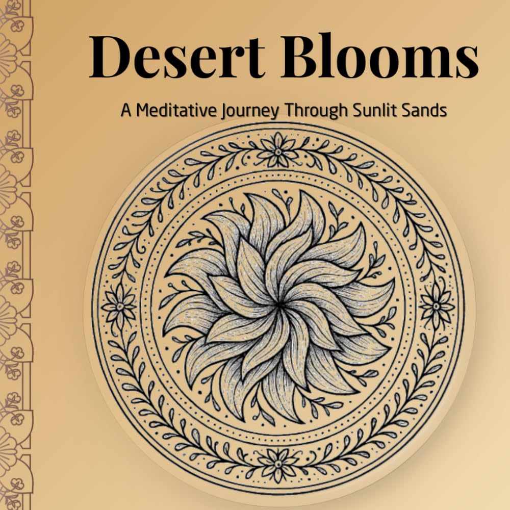 Desert Blooms: A Meditative Journey Through Sunlit Sands