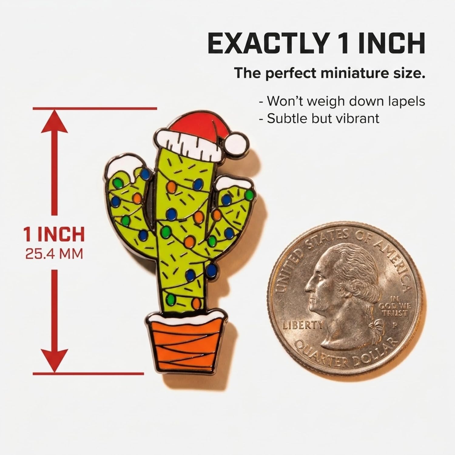 Holiday Theme Lapel Pin, Pack of 1