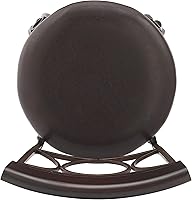 Vista 12 de Linon Taburete giratorio de 24 pulgadas con círculos