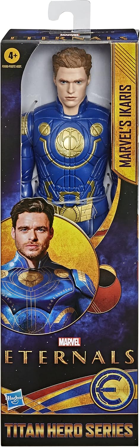 Hasbro Marvel The Eternals Titan Hero Series 12-Inch Marvel’s Ikaris Action Figure Toy, Inspired by The Eternals Movie, for Kids Ages 4 and Up